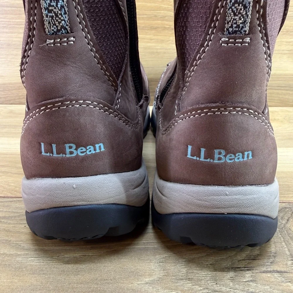 LL BEAN Storm Chaser Tek 2.5 Womens Boots 6.5 M Brown 200 gram Snow Outdoor Duck